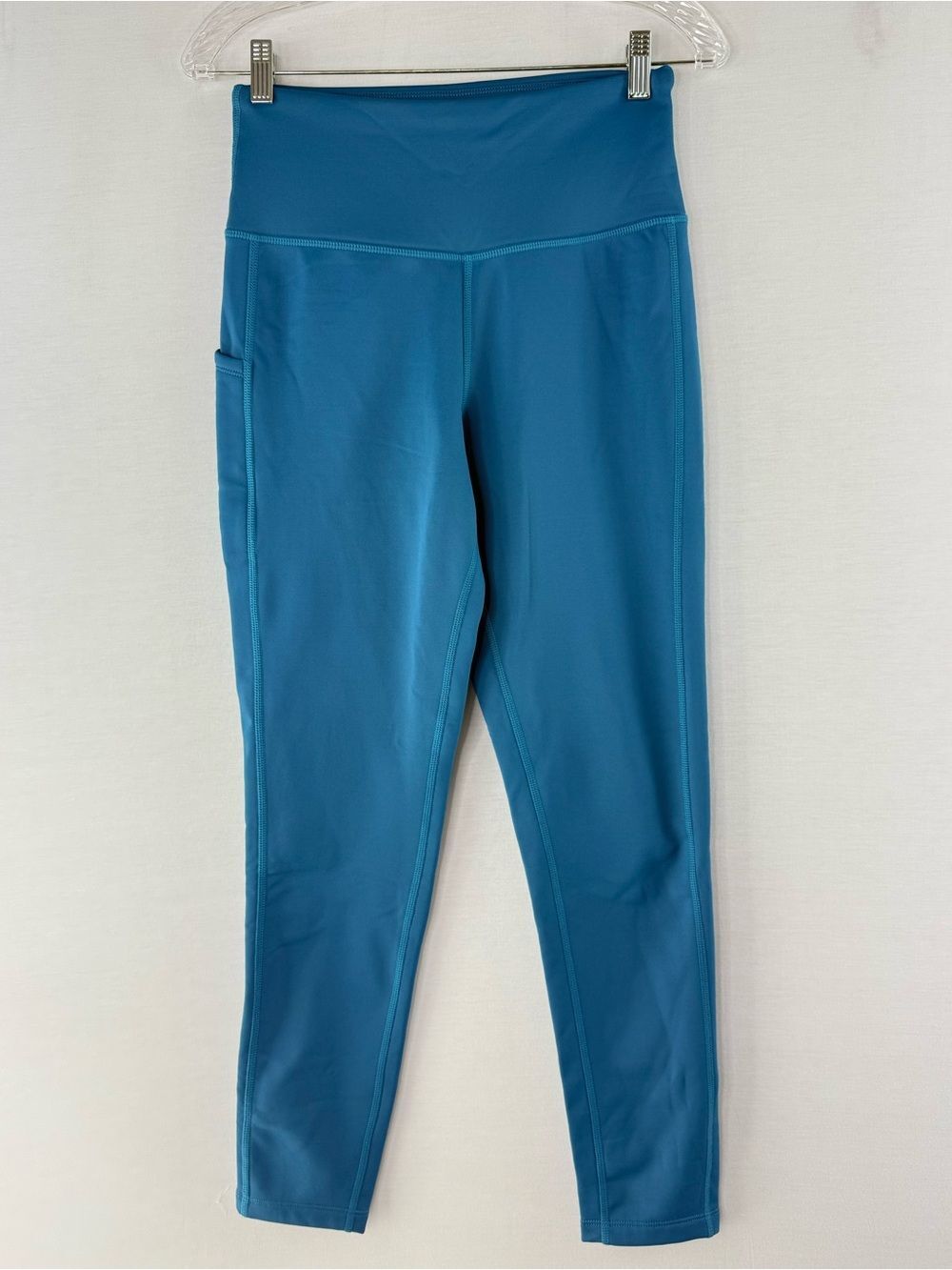 STOIC High-Waist Teal Active Workout Leggings